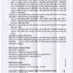 Gel bôi ngoài da Erylik điều trị tại chỗ mụn trứng cá mức độ trung bình (30g)