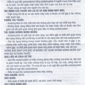 Thuốc Euxamus 200mg Euvipharm tiêu chất nhầy trong bệnh nhầy nhớt (10 vỉ x 10 viên)