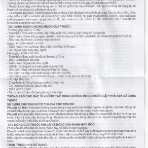 Thuốc Fascapin-10 Nifedipin Trung Ương 2 dự phòng đau thắt ngực, cao huyết áp (10 vỉ x 10 viên)