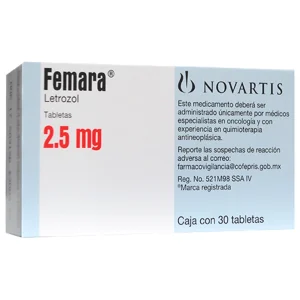 Thuốc Femara 2.5mg Novartis hỗ trợ điều trị ung thư vú (3 vỉ x 10 viên)