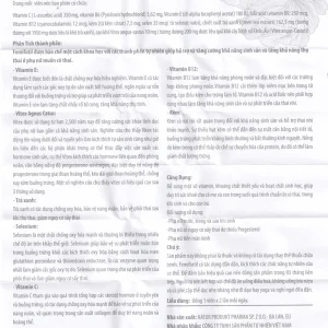 Viên uống Femifortil NP Pharma bổ sung Vitamin, khoáng chất và thảo dược cho phụ nữ mang thai (4 vỉ x 15 viên)