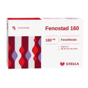 Thuốc Fenostad 160 Stella điều trị tăng triglycerid huyết nặng (3 vỉ x 10 viên)