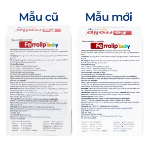 Dung dịch Ferrolip Baby InPharma SpA bổ sung sắt, giảm nguy cơ thiếu máu (30ml)