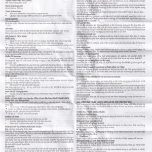 Thuốc Flagyl 250mg Sanofi điều trị nhiễm khuẩn (2 vỉ x 10 viên)