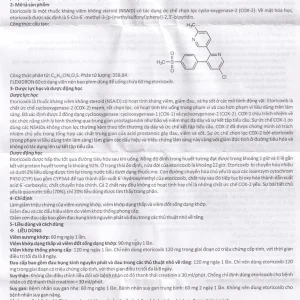 Thuốc Flexidron 60 Abbott giảm triệu chứng viêm xương khớp, viêm khớp dạng thấp (3 vỉ x 10 viên)