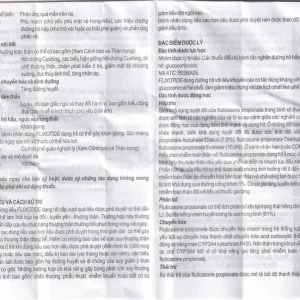 Khí dung Flixotide 125mcg GSK điều trị hen phế quản (120 liều)