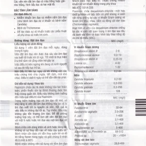 Viên đặt âm đạo Fluomizin Medinova điều trị nhiễm nấm âm đạo, nhiễm khuẩn âm đạo (1 vỉ x 6 viên)