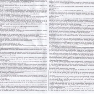 Thuốc Fovirpoxil Opv Tenofovir disoproxil fumarate điều trị viêm gan B, HIV-1 (3 vỉ x 10 viên)