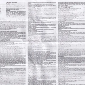 Thuốc Franilax 50mg/20mg Davipharm ngăn chặn sự tích tụ nước trong cơ thể (3 vỉ x 10 viên)