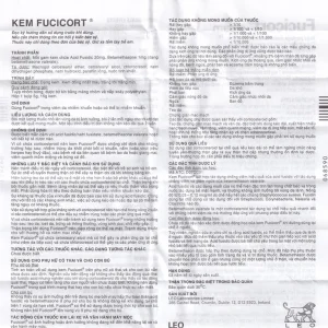Kem Fucicort LEO điều trị viêm da nhiễm khuẩn (15g)