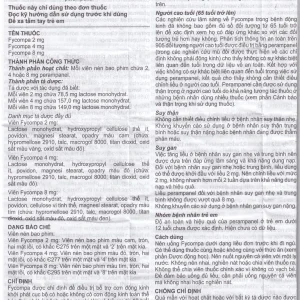 Thuốc Fycompa 2mg Eisai điều trị bổ trợ cơn động kinh (2 vỉ x 14 viên)