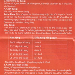 Siro Gadopax Forte hỗ trợ tăng sức đề kháng của cơ thể (100ml)