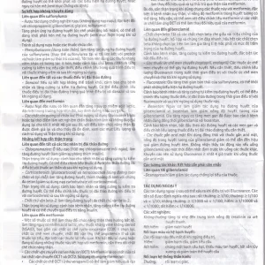 Thuốc Glucovance 500mg/2.5 mg Merck điều trị tiểu đường típ 2 (2 vỉ x 15 viên)