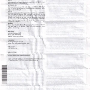 Thuốc Glucovance 500mg/2.5 mg Merck điều trị tiểu đường típ 2 (2 vỉ x 15 viên)