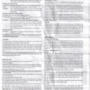 Thuốc Glucovance 500mg/5mg Merck điều trị bệnh đái tháo đường típ 2 (2 vỉ x 15 viên)