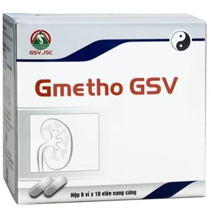 Thuốc Gmetho GSV giảm biến chứng bệnh tiểu đường, hỗ trợ điều trị bệnh tiểu đường (6 vỉ x 10 viên)