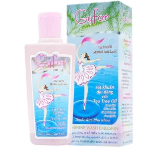 Thuốc rửa phụ khoa Gyfor Dược 3-2 hỗ trợ vệ sinh phụ nữ hằng ngày, phụ trị viêm âm đạo, huyết trắng (100ml)