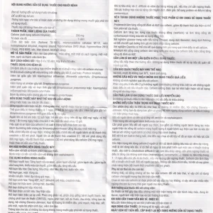 Thuốc Hafixim 200 Tabs DHG Pharma điều trị các trường hợp nhiễm khuẩn (3 vỉ x 10 viên)