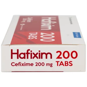 Thuốc Hafixim 200 Tabs DHG Pharma điều trị các trường hợp nhiễm khuẩn (3 vỉ x 10 viên)