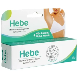 Kem giảm thâm Hebe Effective Whitening Cream La Beaute hỗ trợ giảm thâm vùng nách, vùng kín (35g)