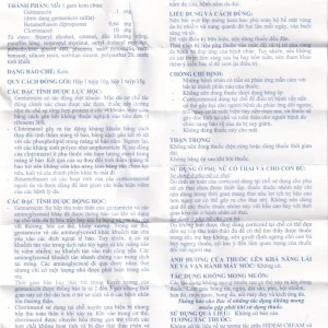 Kem bôi Hidem Cream điều trị viêm da dị ứng, hăm da (15g)