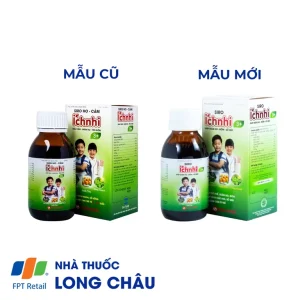 Siro Ích nhi 3+ Nam Dược giúp giảm ho, đờm, sổ mũi (90ml)