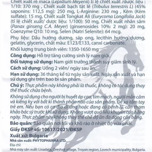 Viên uống Ironmen Ocavill hỗ trợ tăng cường sinh lý nam giới (60 viên)