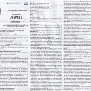 Viên nén Jewell 30mg Davipharm điều trị các đợt trầm cảm nặng (4 vỉ x 7 viên)