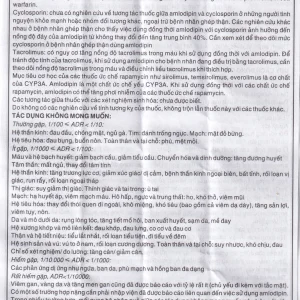 Thuốc Kavasdin 5 Khánh Hòa hỗ trợ điều trị tăng huyết áp (10 vỉ x 10 viên)