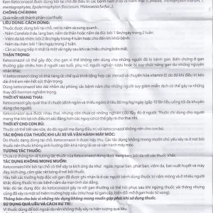 Kem bôi da Ketoconazol 2% Medipharco điều trị các bệnh nấm da và niêm mạc (10g)