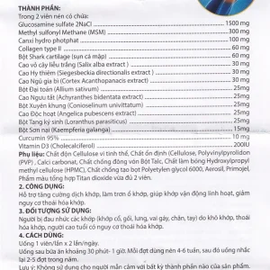 Viên uống Khớp Phong hỗ trợ tăng cường dịch khớp (30 viên)
