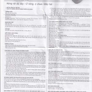 Viên nhai Kremil-S United điều trị đau dạ dày, giảm nóng rát dạ dày, ợ nóng, ợ chua (10 vỉ x 10 viên)