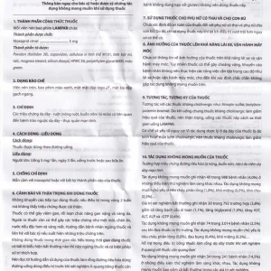 Viên nén Lampar 5mg DaviPharm điều trị bệnh trào ngược dạ dày - thực quản mạn tính (6 vỉ x 10 viên)