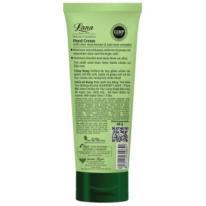 Kem dưỡng da tay Lana Hand Cream giảm nhăn da, đồi mồi, ngứa, nứt nẻ da tay (80g)