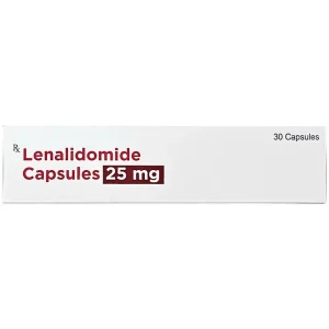 Thuốc Lenalidomide Capsules 25mg Hetero điều trị ung thư (3 vỉ x 10 viên)