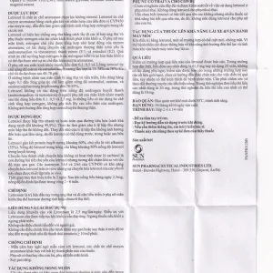 Thuốc Letrozsun 2.5mg Sun Pharma hỗ trợ điều trị ung thư vú (2 vỉ x 14 viên)