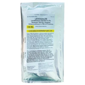 Thuốc Levogolds 750mg Inforlife điều trị nhiễm khuẩn do vi khuẩn nhạy cảm (150ml)