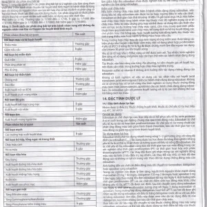 Thuốc Lixiana 60mg Daiichi-Sankyo phòng ngừa đột quỵ và cục máu đông (2 vỉ x 14 viên)