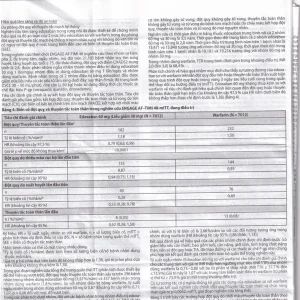 Thuốc Lixiana 60mg Daiichi-Sankyo phòng ngừa đột quỵ và cục máu đông (2 vỉ x 14 viên)