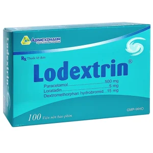 Thuốc Lodextrin Agimexpharm điều trị các triệu chứng cảm cúm, sốt, ho, nhức đầu (10 vỉ x 10 viên)