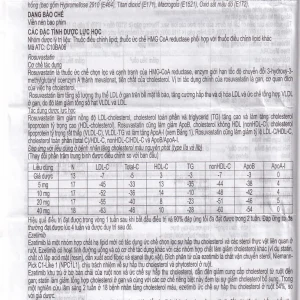 Viên nén Lypstaplus 10/10mg Abbott điều trị tăng cholesterol máu nguyên phát (3 vỉ x 10 viên)