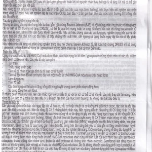 Viên nén Lypstaplus 10/10mg Abbott điều trị tăng cholesterol máu nguyên phát (3 vỉ x 10 viên)