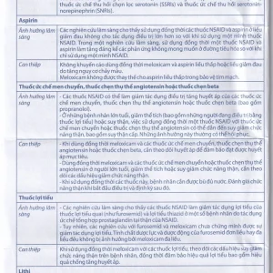 Thuốc Meloxicam 7.5mg điều trị viêm xương khớp, viêm cột sống (2 vỉ x 10 viên)