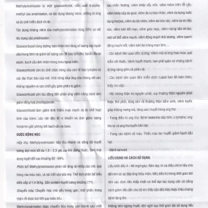 Thuốc Menison 4mg Pymepharco điều trị rối loạn nội tiết, viêm khớp, bệnh collagen (3 vỉ x 10 viên)