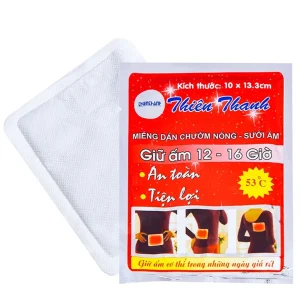Miếng dán chườm nóng, sưởi ấm Thiên Thanh dùng để giữ ấm trong mùa lạnh (10 miếng)