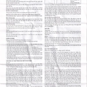 Hỗn dịch uống Motilium Janssen điều trị triệu chứng nôn và buồn nôn (100ml)