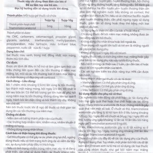 Gel bôi niêm mạc miệng Mouthpaste Medipharco giảm viêm, tổn thương (5g)