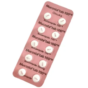 Viên nén Mucosta tablets 100mg Otsuka điều trị loét dạ dày (10 vỉ x 10 viên)