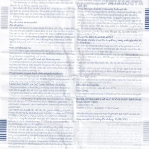 Viên nén Mydocalm 50mg Gedeon điều trị triệu chứng co cứng cơ sau đột quỵ (3 vỉ x 10 viên)