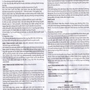 Thuốc Myhemo BRV điều trị dự phòng thiếu sắt và folic acid trong khi mang thai (3 vỉ x 10 viên)